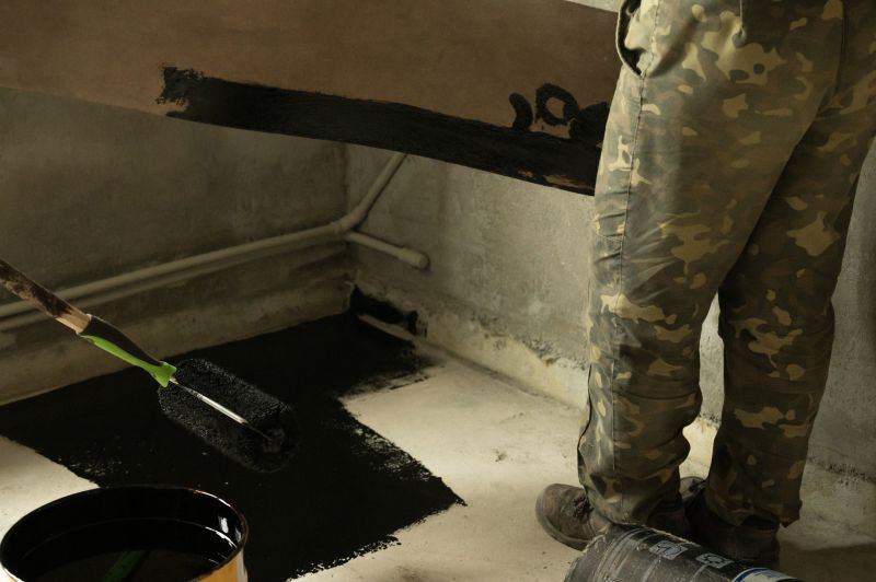 Completed Waterproofing on Basement